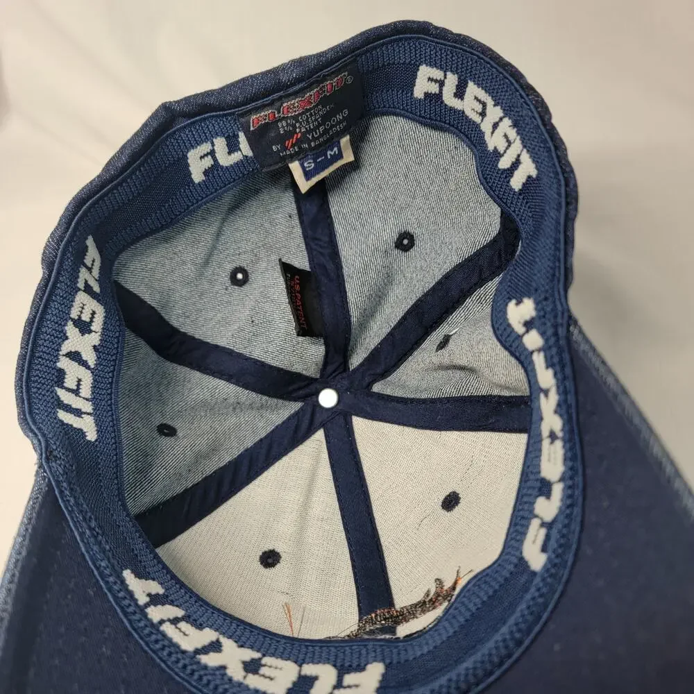 Vintage Denim FlexFit Denver‎ Broncos Baseball Hat size S/M